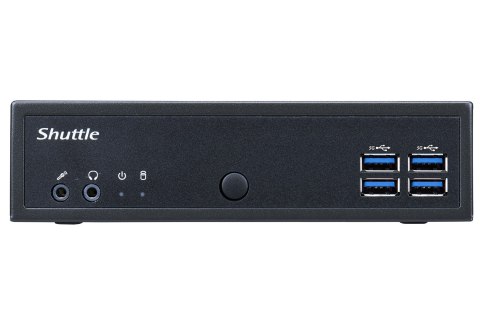 Shuttle DL30N komputer typu barebone Wielkość PC 1.35L Czarny N100 Shuttle DL30N komputer typu barebone Wielkość PC 1.35L Czarny N100