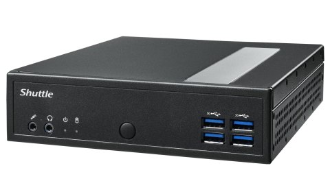 Shuttle DL30N komputer typu barebone Wielkość PC 1.35L Czarny N100 Shuttle DL30N komputer typu barebone Wielkość PC 1.35L Czarny N100