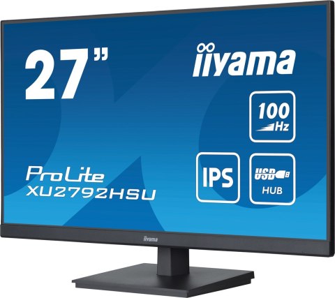 Iiyama ProLite monitor komputerowy 68,6 cm (27") 1920 x 1080 px Full HD LED Czarny Iiyama ProLite monitor komputerowy 68,6 cm (27") 1920 x 1080 px Full HD LED Czarny