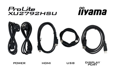 Iiyama ProLite monitor komputerowy 68,6 cm (27") 1920 x 1080 px Full HD LED Czarny Iiyama ProLite monitor komputerowy 68,6 cm (27") 1920 x 1080 px Full HD LED Czarny