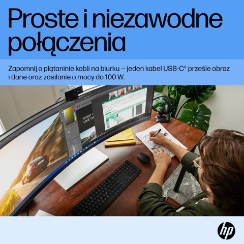 HP Zakrzywiony monitor DQHD E45c G5 HP Zakrzywiony monitor DQHD E45c G5