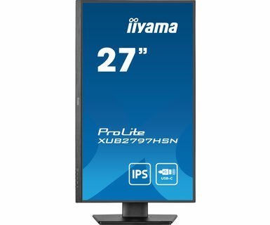 Iiyama ProLite XUB2797QSU-B1 monitor komputerowy 68,6 cm (27") 2560 x 1440 px Wide Quad HD LED Czarny