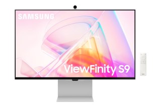 Samsung S90PC monitor komputerowy 68,6 cm (27") 5120 x 2880 px 5K Ultra HD LCD Srebrny