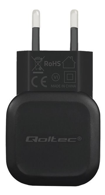 Ładowarka QOLTEC 50184(1x USB 2.0\2400mA\5V)