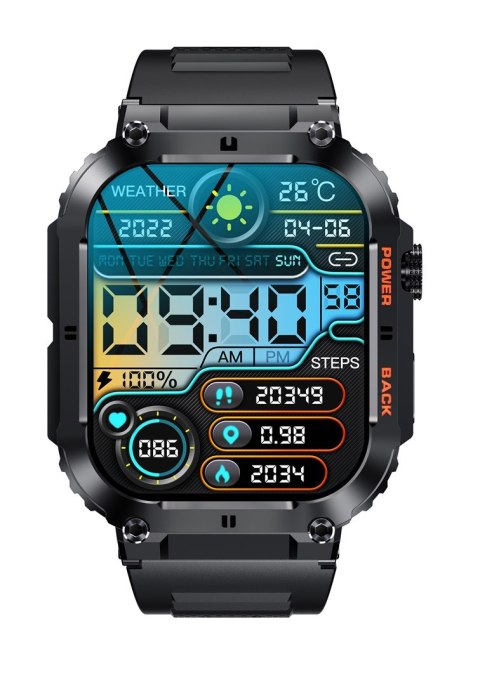 Smartwatch BT Denver SWC-191B czarny