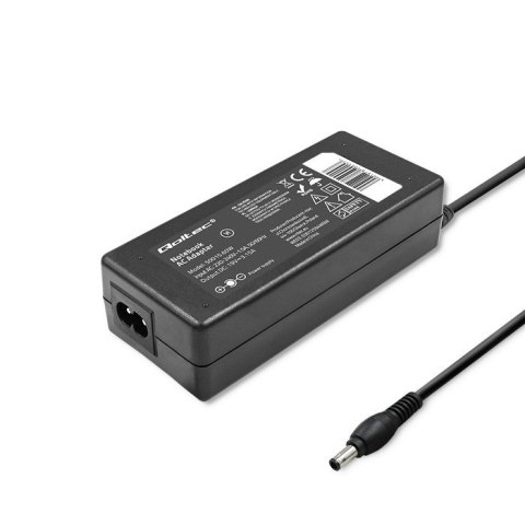 Zasilacz Qoltec 50015.60W do notebooka Samsung (19 V; 3,15 A; 60W; 5.5 mm x 3.5 mm)