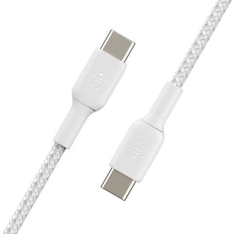 Belkin CAB004BT1MWH kabel USB 1 m USB C Biały