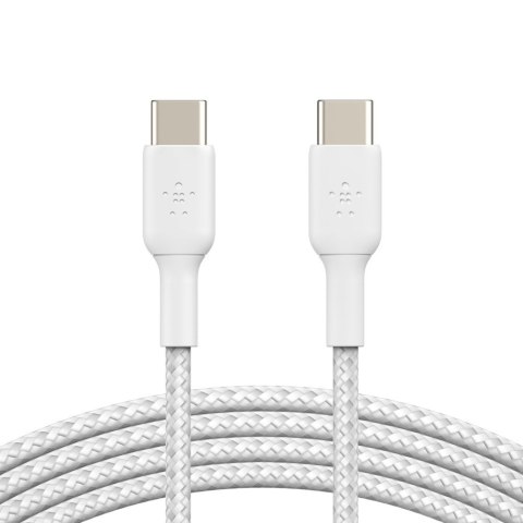 Belkin CAB004BT1MWH kabel USB 1 m USB C Biały