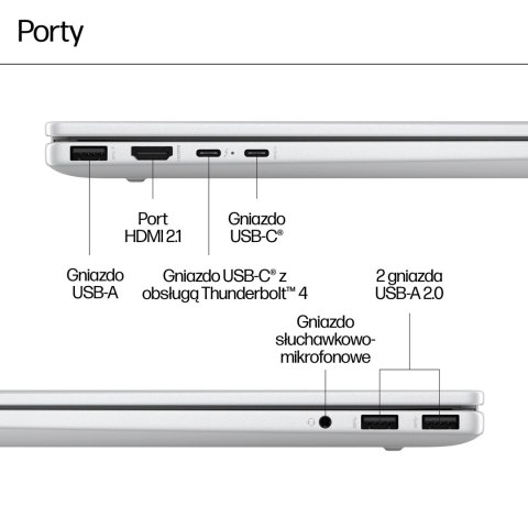 HP ENVY 17-da0002nw Ultra 7 155H 17,3"FHD Touch AG IPS 300nits 32GB DDR5 SSD2TB Intel Arc 5MP W11Pro 2Y Glacier Silver