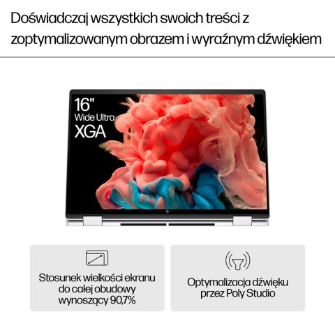 HP ENVY x360 16-ac0003nw Ultra 7 155U 16,0"WUXGA Touch AG IPS 300nits 16GB DDR5 SSD1TB Intel Arc 5MP Win11 2Y Glacier Silver HP ENVY x360 16-ac0003nw Ultra 7 155U 16,0"WUXGA Touch AG IPS 300nits 16GB DDR5 SSD1TB Intel Arc 5MP Win11 2Y Glacier Silver