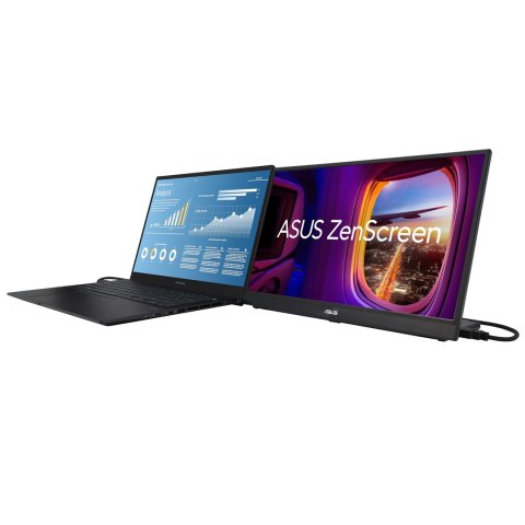 ASUS ZenScreen MB17AHG monitor komputerowy 43,9 cm (17.3") 1920 x 1080 px Full HD Czarny ASUS ZenScreen MB17AHG monitor komputerowy 43,9 cm (17.3") 1920 x 1080 px Full HD Czarny