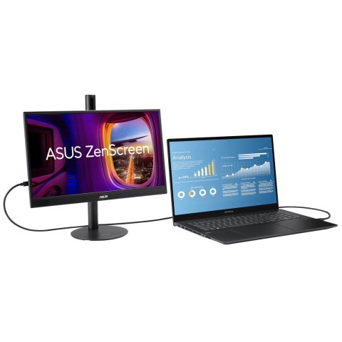 ASUS ZenScreen MB17AHG monitor komputerowy 43,9 cm (17.3") 1920 x 1080 px Full HD Czarny ASUS ZenScreen MB17AHG monitor komputerowy 43,9 cm (17.3") 1920 x 1080 px Full HD Czarny