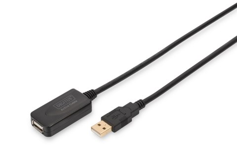 Digitus USB 2.0 5m kabel USB USB A Czarny