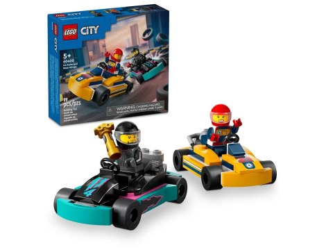 LEGO CITY 60400 GOKARTY I KIEROWCY WYŚCIGOWI