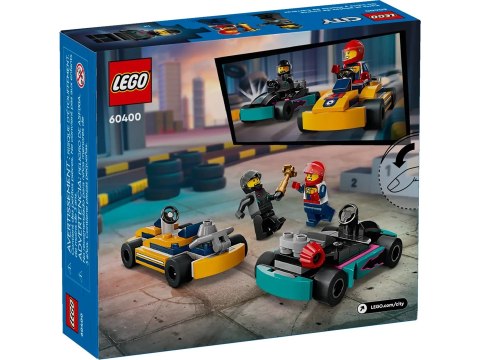 LEGO CITY 60400 GOKARTY I KIEROWCY WYŚCIGOWI