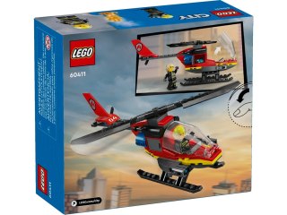 LEGO CITY 60411 STRAŻACKI HELIKOPTER RATUNKOWY