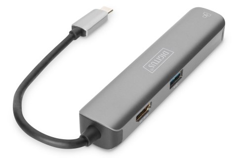 Digitus Stacja dokująca USB-C™, 5-portowa