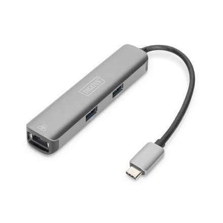 Digitus Stacja dokująca USB-C™, 5-portowa