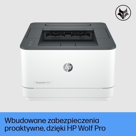 HP LaserJet Pro Drukarka 3002dn, Czerń i biel, Drukarka do Małe i średnie firmy, Drukowanie, Drukowanie dwustronne