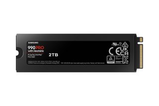 SSD PCIE G4 M.2 NVME 2TB W/HS/990 PRO MZ-V9P2T0CW SAMSUNG