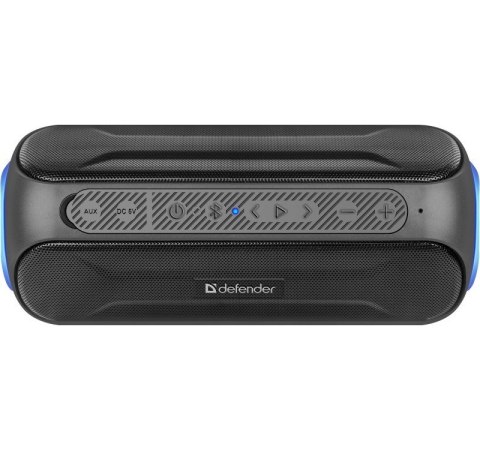 Głośnik bluetooth S1000 20W BT/FM/AUX LIGHTS czarny Głośnik bluetooth S1000 20W BT/FM/AUX LIGHTS czarny