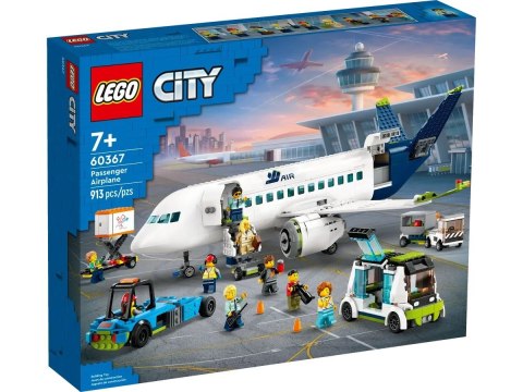 LEGO CITY 60367 SAMOLOT PASAŻERSKI