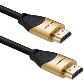 QOLTEC KABEL HDMI V2.1 ULTRA HIGH SPEED 8K | 60HZ | 30AWG | GOLD