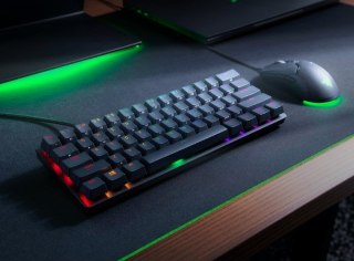 Razer | Łowca Mini | Klawiatura do gier | Światło LED RGB | Stany Zjednoczone | Czarny | Przewodowy