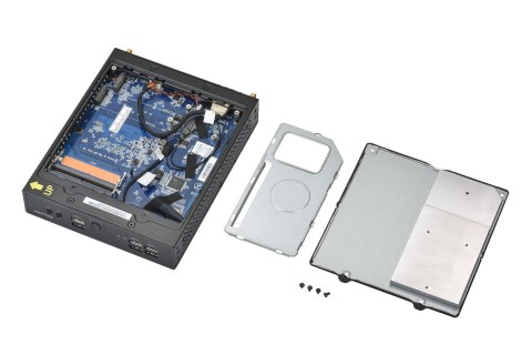 Shuttle DS50U7 komputer typu barebone Wielkość PC 1.3L Czarny i7-1355U