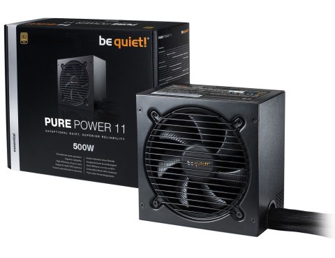 Zasilacz BE QUIET! PURE POWER 11 BN293 (500 W; Aktywne; 120 mm)