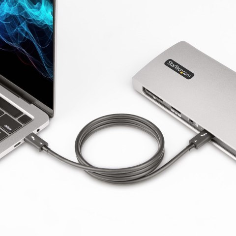 3FT (1M) THUNDERBOLT CABLE/INTEL-CERTIFIED 40GBPS 100W PD