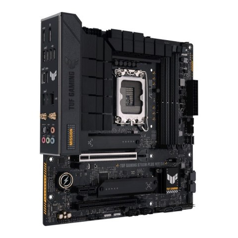 ASUS TUF GAMING B760M-PLUS WIFI D4 Intel B760 LGA 1700 micro ATX ASUS TUF GAMING B760M-PLUS WIFI D4 Intel B760 LGA 1700 micro ATX