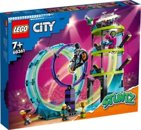 LEGO CITY 60361 EKSTREMALNE WYZWANIE KASKADERSKIE