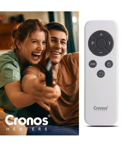 Promiennik podczerwieni Cronos Synthelith Pro CRP-980TWP 980W szary z WiFi i pilotem Promiennik podczerwieni Cronos Synthelith Pro CRP-980TWP 980W szary z WiFi i pilotem