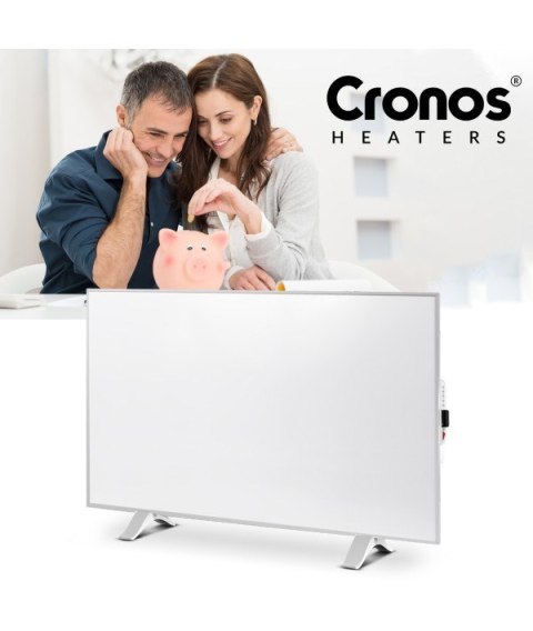 Promiennik podczerwieni Cronos Synthelith Pro CRP-980TWP 980W szary z WiFi i pilotem Promiennik podczerwieni Cronos Synthelith Pro CRP-980TWP 980W szary z WiFi i pilotem