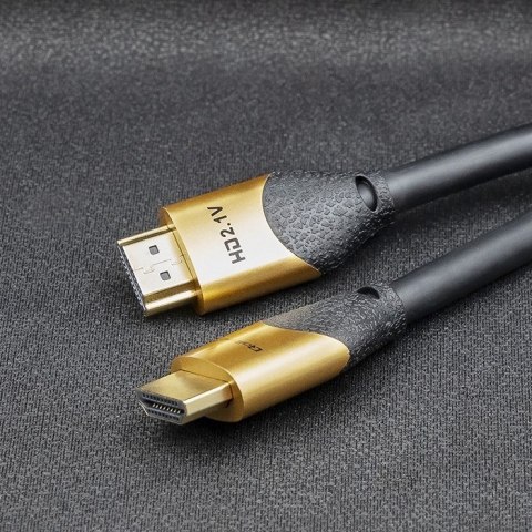 QOLTEC KABEL HDMI V2.1 ULTRA HIGH SPEED 8K | 60HZ | 28AWG | GOLD | 3M