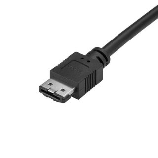 StarTech.com USB3C2ESAT3 kabel USB 0,9 m USB C Czarny