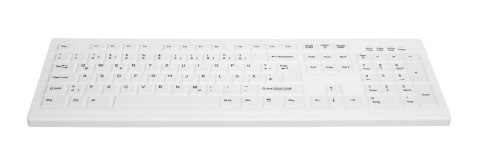 CHERRY AK-C8100F-U1-W/GE klawiatura Medyczna USB QWERTZ Niemiecki Biały CHERRY AK-C8100F-U1-W/GE klawiatura Medyczna USB QWERTZ Niemiecki Biały