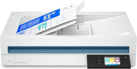 HP Scanjet Pro N4600 fnw1 Skaner płaski/ADF 1200 x 1200 DPI A5 Biały