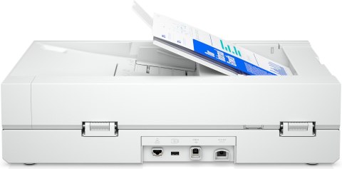 HP Scanjet Pro N4600 fnw1 Skaner płaski/ADF 1200 x 1200 DPI A5 Biały