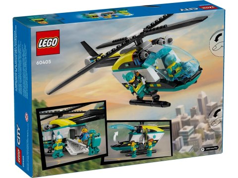 LEGO CITY 60405 HELIKOPTER RATUNKOWY