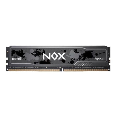 Pamięć DDR5 Apacer NOX 64GB (2x32GB) 5600MHz CL40 1,25V Pamięć DDR5 Apacer NOX 64GB (2x32GB) 5600MHz CL40 1,25V
