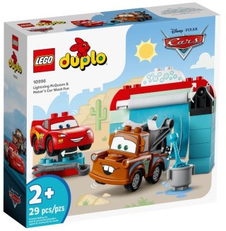 LEGO DUPLO 10996 ZYGZAK MCQUEEN I ZŁOMEK - MYJNIA