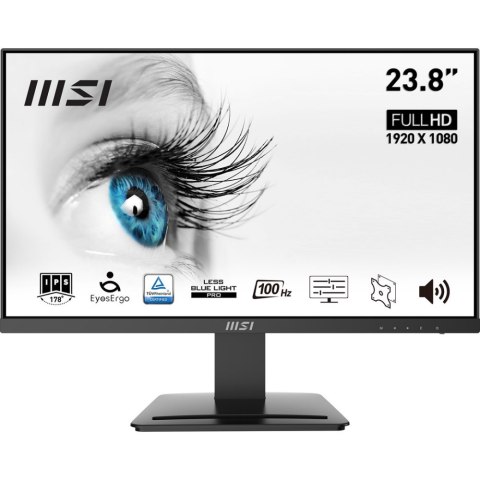 Monitor MSI PRO MP243X (24" /IPS /100Hz /1920 x 1080 /Czarny)