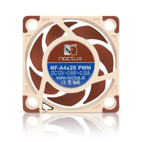 Noctua NF-A4x20 PWM Obudowa komputera Wentylator 4 cm Beżowy, Brązowy Noctua NF-A4x20 PWM Obudowa komputera Wentylator 4 cm Beżowy, Brązowy
