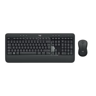 Zestaw klawiatura + mysz membranowa Logitech 920-008678 (USB 2.0; (BE); kolor czarny)