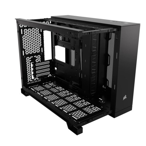 2500X Tempered Glass mATX Mid-Tower, Black