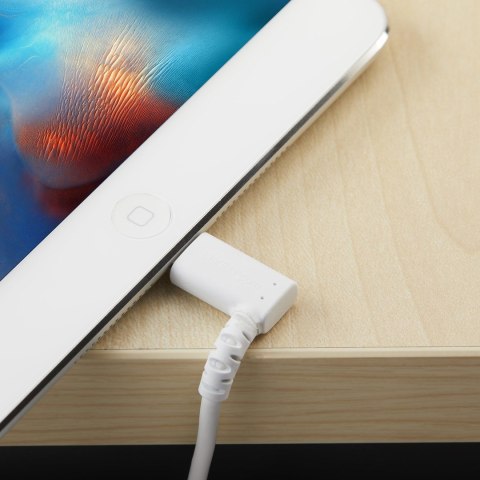 ANGLED LIGHTNING TO USB CABLE/.