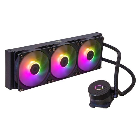 Cooler Master MasterLiquid 360L Core ARGB Procesor Liquid cooling kit 12 cm Czarny