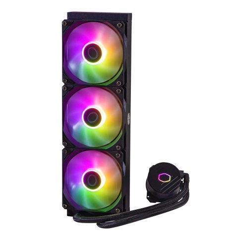 Cooler Master MasterLiquid 360L Core ARGB Procesor Liquid cooling kit 12 cm Czarny